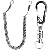 POPPSTAR Magnetische Release Clips mit Karabiner, Haftkraft 6 kg,...