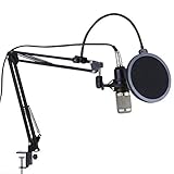 COMETX Mikrofon Set BM800 Professionelles Suspension Mikrofon Kit Studio...