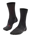 FALKE Unisex Fahrradsocken BC Warm Wolle Antiblasen gepolstert 1 Paar,...