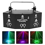 9-Eyes LED RGB Licht DJ Projektor Disco Bühnenbeleuchtung Lichteffekt DMX...