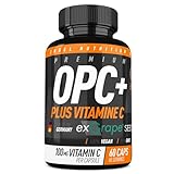 Engel Nutrition OPC+ – 350 mg Traubenkernextrakt & 100 mg Vitamin C,...