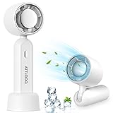 ATTLOOQ Tragbarer Handventilator Mini-Personenventilator,...