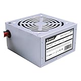 UNYKAch ATX 500W Netzteil Silber - Netzteil (500W, 230V, 50-60Hz, 28A, 22A,...