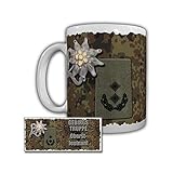 Tasse Gebirgstruppe Oberstleutnant Gebirgsfernmeldebataillon 8 Murnau OTL...