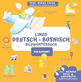 Linos Deutsch Bosnisch Bildwörterbuch (Alphabet): Memoryspiel & Audio zum...