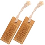 MAGICLULU 2 Stück Bambus Nagelbürsten mit Natürlichen Borsten...