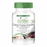 Fairvital | Camu Camu Kapseln - natürliches Vitamin C - 1000mg Camu Camu...