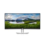 Dell S3423DWC USB-C 34 Zoll WQHD (3440x1440) 21:9 1800R Curved Monitor,...