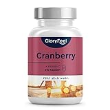 Cranberry + Vitamin C - 210 Kapseln mit 500 mg Cranberry + 30 mg Vitamin C...