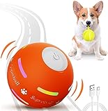 Petiepaw Interaktives Hunde Ball Spielzeug, Strapazierfähiger Automatisch...