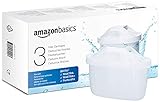 Amazon Basics Wasserfilterkartuschen, 3 Stück, passend für alle BRITA...