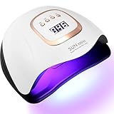 Zawaer Uv Lampe Für Gelnägel, 380W Led Lampe Nägel für Gelpolitur Mit...