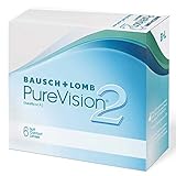 Bausch + Lomb PureVision 2 Monatslinsen, sehr dünne sphärische...