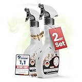 ABWEHR MEISTER NEUHEIT 2x Repell Ungezieferspray 500 ml, Effektives...
