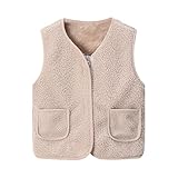 Gaumauwau Teddy Fleece Weste Kinder, Teddyweste Damen, Teddy Fleece...