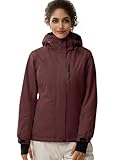 FREE SOLDIER Damen Winterjacke Wasserdicht Atmungsaktiv Warme Fleece...