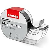 GAUDER Magnetband selbstklebend im Spender I Magnetklebeband I...