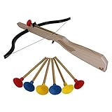 KS Stephan Armbrust @ -1, einzeln + 6 Pfeile, Holz, Beidh??ndig,...