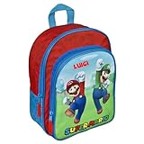 minimutz Kindergartenrucksack Super Mario Jungen - Personalisiert mit Name...