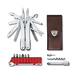 VICTORINOX Multifunktionswerkzeug Swiss Tool Spirit X Plus Ratchet, 36...