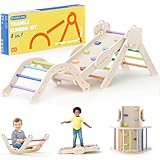 COSYLAND 8-in-1 Montessori Klettergerüst Indoor ab 1 Jahr –...