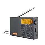 XHDATA D-808 Tragbares Digitales Radio UKW-Stereo/KW/MW/LW SSB RDS Air Band...