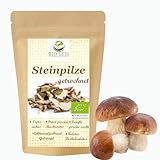 Bio Steinpilze 200g I Klasse 1A I Steinpilze getrocknet I Naturbelassen I...