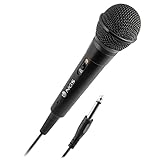 NGS Singer FIRE - Dynamisches Mikrofon, Mikrofon mit 3 Meter Kabel, 6,3 mm...