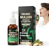 Gfouk Mullein Drops 3X Konzentriert, Organic Botanischer Nahrungsergänzung...