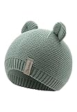 Sterntaler GOTS Strickmütze Ohren - Babymütze aus Baumwolle (Bio) -...