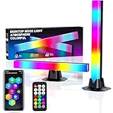 FUPT LED Lightbar, [2 Stück] RGB Gaming Lampe Fernseher Beleuchtung,TV...