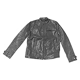 Herren-Bikerjacke, Vintage-Stil, Motorradjacke, Used-Look,...