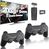 Whatsko Retro Konsole Spielkonsole Game Stick 4K, Retrolink 20000+ Spiele...