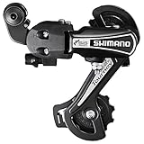 Shimano Unisex-Adult Cambio Tras. 6v Negro GS Fahrradwechsel, Mehrfarbig,...