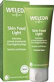 WELEDA Skin Food Light Feuchtigkeitscreme, Naturkosmetik für Gesicht &...