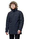 Jack Wolfskin Herren Glacier Canyon Parka, Night Blue, XL