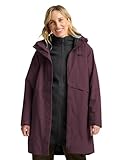Jack Wolfskin Damen BAYLIGHT 3IN1 Coat W Mantel, Amaranth, M