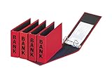 Pagna Bankordner Basic Colors (Ordner Kontoauszüge) rot
