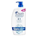 Head & Shoulders Classic Clean 2in1 Anti-Schuppen-Shampoo, 800ml...