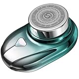Tragbarer Mini Elektrorasierer für Männer, USB Wiederaufladbare Mini...