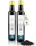Bio Schwarzkümmelöl, ungefiltert (2x500ml) - 1. Kaltpressung, täglich...