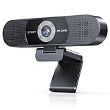 EMEET C980 PRO 3-in-1 4K Webcam Mit 4 Geräuschunterdrückenden Mikrofonen...