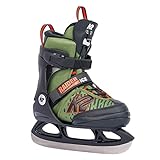 K2 Skates Jungen Raider Ice Schlittschuhe, Green-orange, L (EU: 35-40 —...