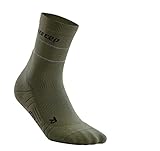 CEP - REFLECTIVE COMPRESSION MID CUT SOCKS für Herren | Reflektierende...