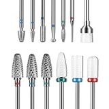 Depvko 13-teiliges Nagelbohrer-Set, Bohrer für Nägel, 3 Stück...