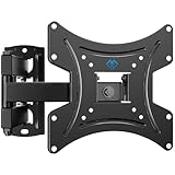 Perlesmith TV Wandhalterung, Schwenkbare Neigbare TV Halterung für 13-42...