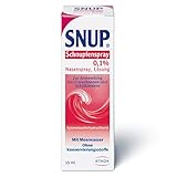 SNUP Schnupfenspray 0,1% - Nasenspray mit Meerwasser - Lösung zur...