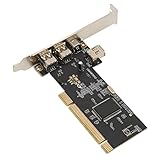 1394 Firewire-Karte, PCIe 3-Port-Erweiterungskarte, mit 1 Lane PCI Express...