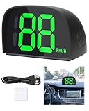 Gps Tacho Universeller Digitaler Auto Geschwindigkeitsmesser mit HUD...