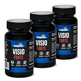Wellpursan Visio forte – (3 x 60 Kapseln) Hochdosierte Augenvitamine &...